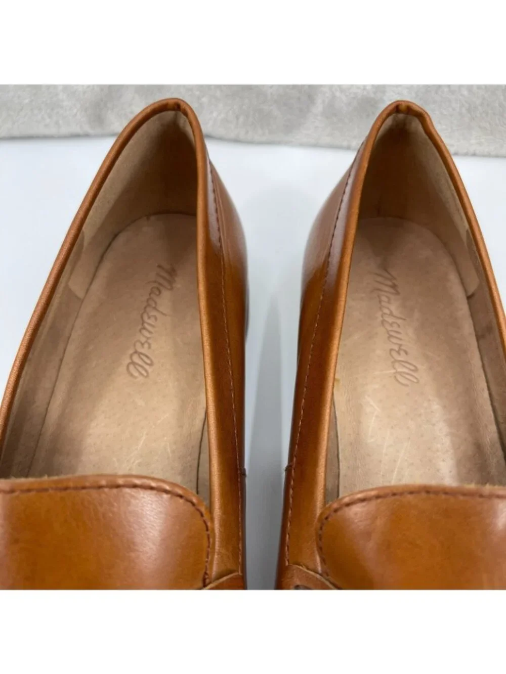 Madewell The Elinor Loafer Dark Chestnut Brown Leather Classic Preppy - Picture 7 of 11
